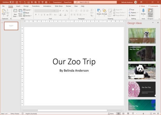 powerpoint assignments for students ppt