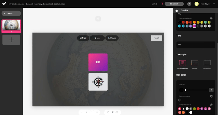 isEazy Game is great for building custom games for your e-learning courses.