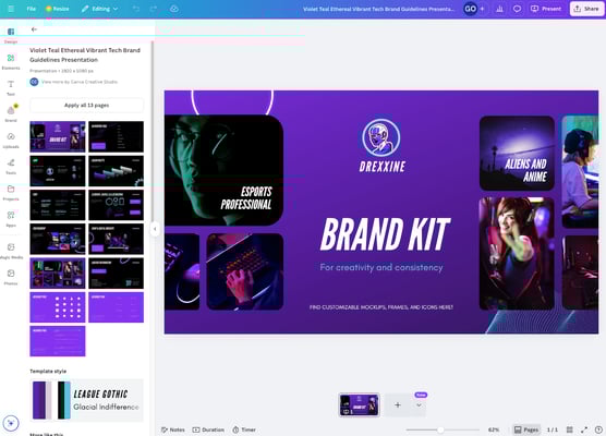 Canva is the best design alternative to powerpoint