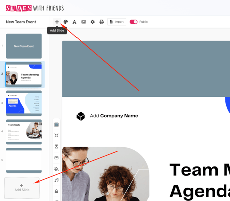 Live polling in a PowerPoint slide with SWF