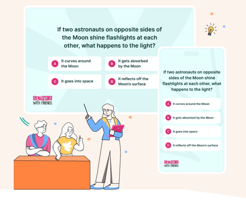 Slides With Friends creates live interactive classroom experiences with slides