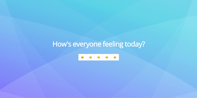 Doing an emoji check-in can add interaction to a webinar