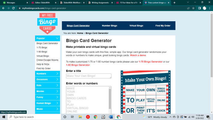 11 Best free online bingo game ideas