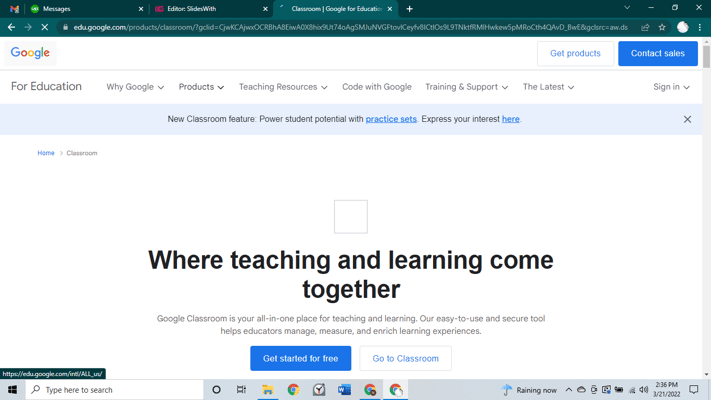 Google Classroom  Google for Education features Kahoot!