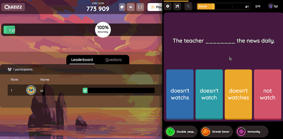 Play Quizizz!  Game codes, Flashcards, Activities